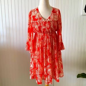 Molly bracken tropical print dress